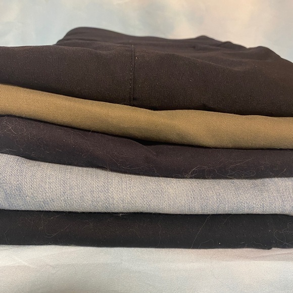 2 jeans, 2 chinos, and 1 slack - like new - Picture 1 of 14